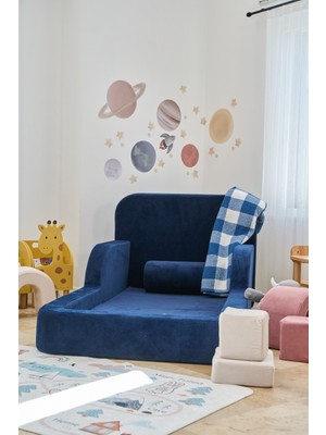 Funbed Katlanır Çocuk Yatağı ve Oyun Alanı | Tamamen Sünger | Tek & Çift Kişilik