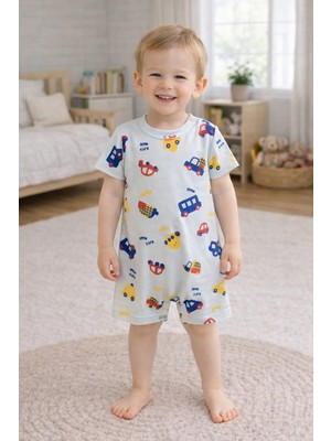 GMG Collection Baby Littlecars Desenli Bereli Tulum