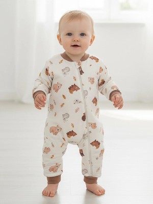 GMG Collection Baby Unısex 4/6 Yaş Büyük Renkli Elyaflı Uyku Tulumu 2 Tog