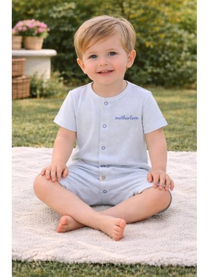 GMG Collection Baby Mother Love Yarım Paça Tulum