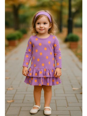 GMG Collection Baby Kız Çocuk 2-3-4-5yaş Yumuşacık Basıc Elbise