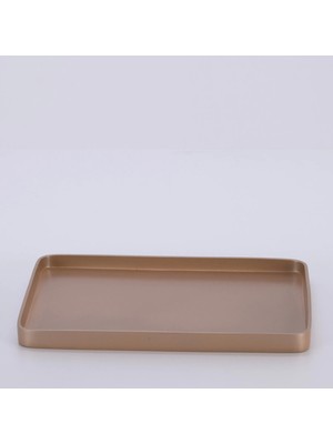 Selim Victoria Dikdörtgen Tepsi Büyük Vizon