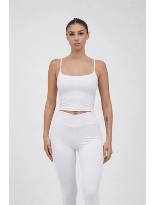 V114 Ip Askılı Kısa Crop