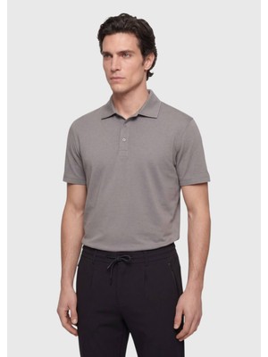 Ramsey Gri Düz T-Shirt