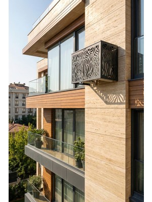 Liccia Klima Motoru/Dış Ünite Gizleme/Koruma Kafesi M 18000 BTU - 24000 BTU 110x56x85(H) Cormoran