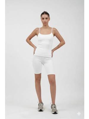 V113 Ip Askılı Uzun Crop