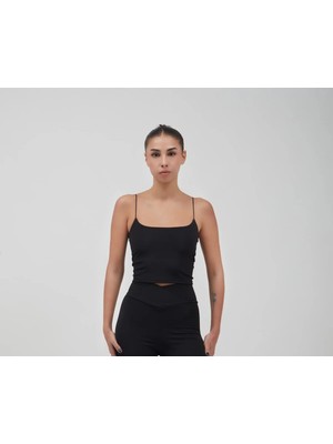 V114 Ip Askılı Kısa Crop