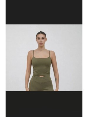 V114 Ip Askılı Kısa Crop