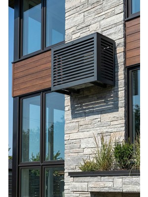 Liccia Klima Motoru/Dış Ünite Gizleme/Koruma Kafesi M 18000 BTU - 24000 BTU 110x56x85(H) Açısız Condor