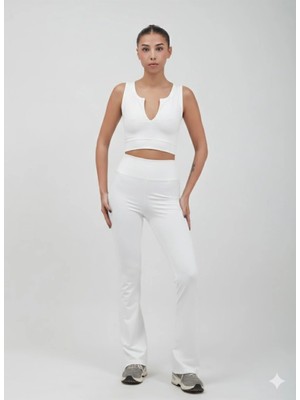 V106 Fermuarlı V Yaka Atlet