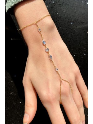 Spossy Silver Jewelry Zarif Taşlı Şahmeran