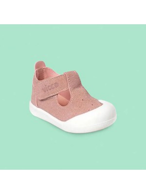Vicco Loro Pembe İlk Adım Pudra Kadın Spor Ayakkabı Tekstil Malzeme Düz Taban 950.E22Y261