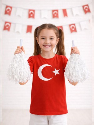 Parti Adresi Beyaz Metalik Ponpon – Milli Bayram Gösteri Ponponu 2'li