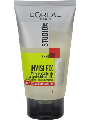 L'Oréal Paris Studio Line Ultra Güçlü Sabitleme Krem Jöle 8 Numara Kuru Saçlar İçin Yüksek Tutuculuk