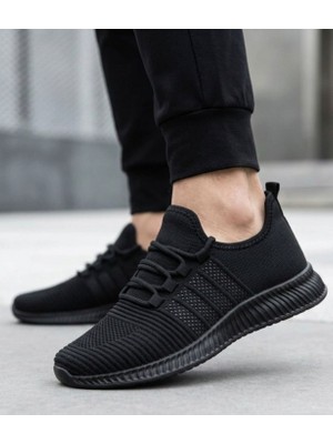 Kantex Sneaker Spor Ayakkabısı Konforlu Hava Alan Esnek Kaliteli Bağcıklı Ortapedik Kullanışlı