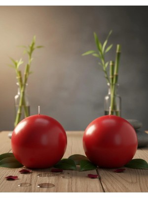 Mete Mum 2'li Set Yeni Seri Top Mum Koleksiyonu - Kokusuz, Canlı Renkler