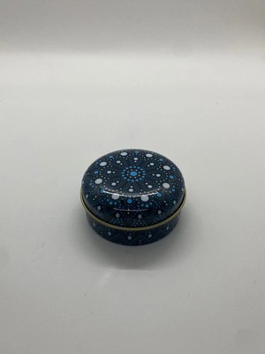 Mete Mum Mandala Serisi Teneke Mum 100 gr - Vanilya Kokulu