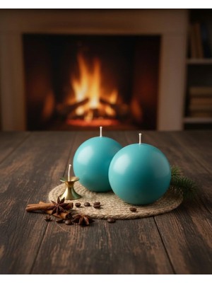 Mete Mum 2'li Set Yeni Seri Top Mum Koleksiyonu - Kokusuz, Canlı Renkler