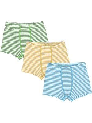 Organickid Terra Erkek Çocuk Boxer Set 3'lü