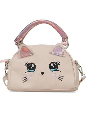 Polaris Pınk Kedı El 6fx Pembe Kız Çocuk El Çantası