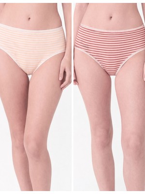 Organickid Terra Kadın Slip Külot 2'li Set