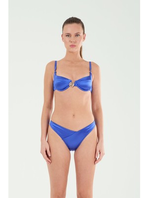 Louren B21034 Saten Balenli Bikini Takım