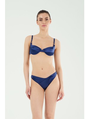 Louren B21034 Saten Balenli Bikini Takım