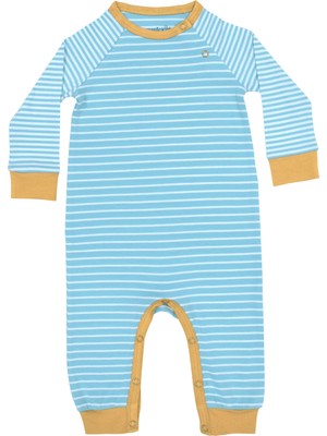 Organickid Terra Bebek Mavi Reglan Kol Tulum