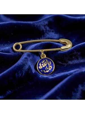 Maşallah Yazılı Bebek Yaka Iğnesi - KLU0649