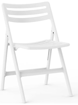 Retro Art Katlanır Kırılmaz Plastik Sandalye 4'lü Set
