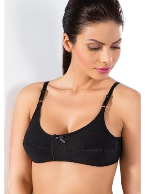 Yeni Lüx DRM 083 Kadın Büyük Beden %100 Pamuk Desteksiz Rahat Penye Sütyen