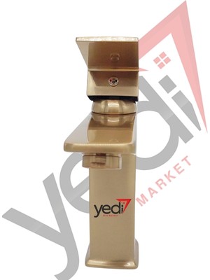 Yedi Yapı Mat Gold Kare Model Sabit Lavabo Bataryası