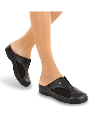 Muya , 31108-CARA , Anatomik Taban Halluks Valgus Kemik Çıkıntısına Uygun Kadın Günlük Sabo Terlik