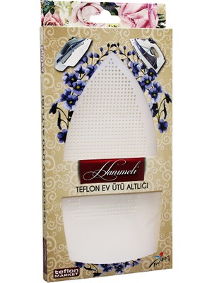 Sepetopia -Teflon Ütü Altlık Yanmaz - Yapışmaz - Parlatmaz Ütü Tabanı (5534)