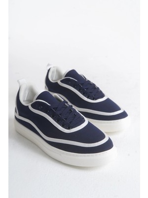 Chekich RS625 - Keten Erkek Spor Ayakkabı Lacivert Beyaz