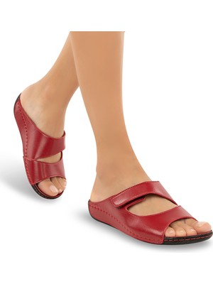 Muya , 31128-SOLENA , Anatomik Taban Dört Mevsim Kadın Günlük Şık Terlik