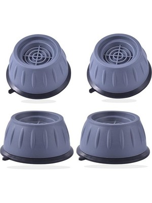 Sepetopia -Çamaşır Makinesi Titreşim Önleyici Kaydırmaz Vantuzlu Stoper Set (5534)