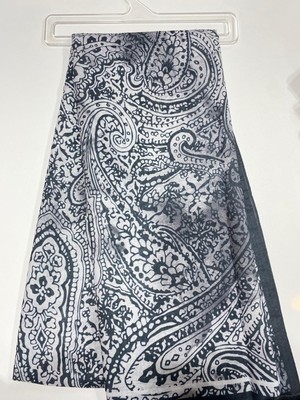 Nisa Retro Desen Şal Antrasit