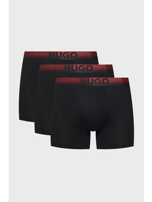 Hugo Logolu Pamuklu 3 Pack Boxer Erkek Boxer 50556563 963