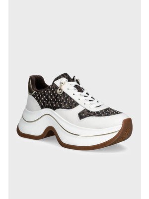 Michael Kors Deri Logolu Sneaker Ayakkabı 43R6ARFS2Y200 Bayan Ayakkabı 43R6ARFS2Y 200