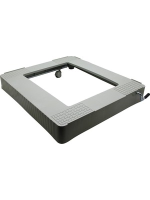 Sepetopia -Plastik Gri Çeksür Makine Ayak (5534)