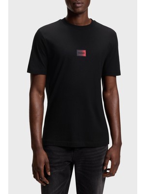 Hugo Logolu % 100 Pamuk Regular Fit Bisiklet Yaka T Shirt Erkek T Shirt 50553124 001