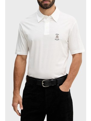 Armani Exchange Pamuklu Regular Fit Logolu Düğmeli Polo Erkek Polo XM002209 AF10364 U0009