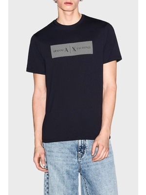 Armani Exchange Pamuklu Regular Fit Logolu Bisiklet Yaka T Shirt Erkek T Shirt XM002472 AF10356 UB101