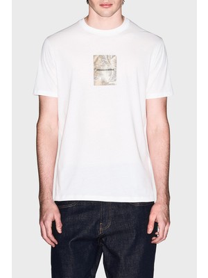 Armani Exchange Baskılı Pamuklu Regular Fit Bisiklet Yaka T Shirt Erkek T Shirt XM002501 AF10356 U0009