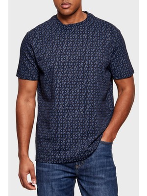 Armani Exchange Pamuklu Regular Fit Logolu Bisiklet Yaka T Shirt Erkek T Shirt XM002778 AF10356 FB440