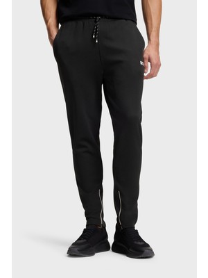 Boss Regular Fit Normal Bel Fermuar Detaylı Paça Jogger Pantolon Erkek Pantolon 50554379 001
