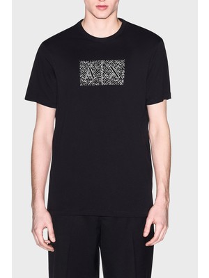 Armani Exchange Pamuklu Regular Fit Logolu Bisiklet Yaka T Shirt Erkek T Shirt XM002784 AF10356 UC001