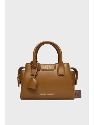 Armani Exchange Logolu Ayarlanabilir ve Çıkarılabir Askılı Çanta Bayan Çanta XW002159 AF19892 U6123