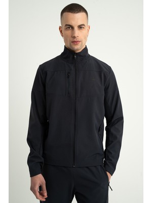 Airlife Professional Sr1 Vogue-26 Erkek Tam Boy Fermuarlı Ceket Lacivert